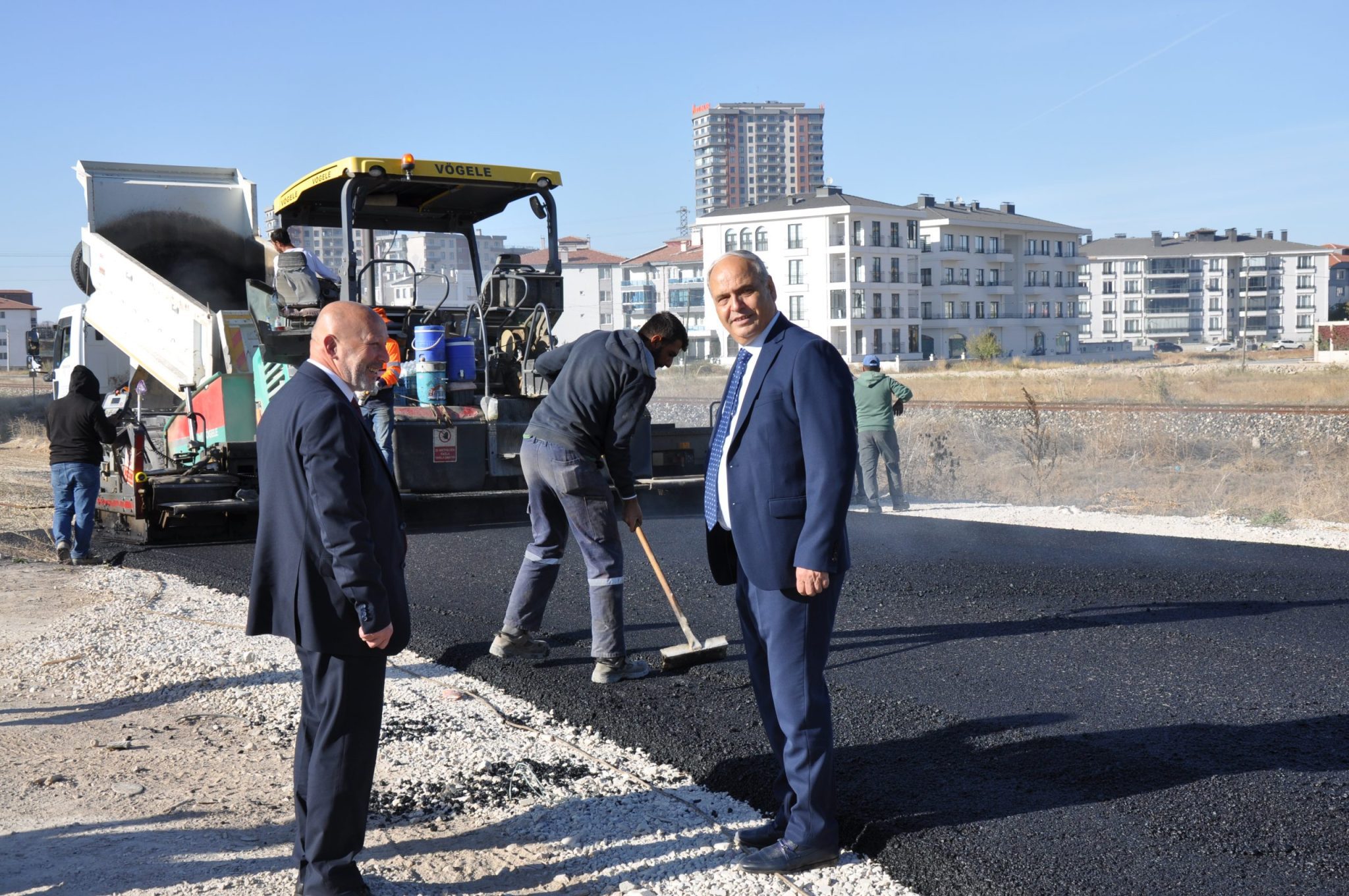 BELDEMZDE SICAK ASFALT ALIMALARI DEVAM EDYOR