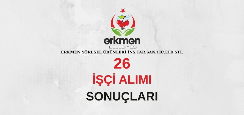 ERKMEN Y�RESEL �R�NLER� �N�. TAR. SAN. T�C. LTD. �T�.