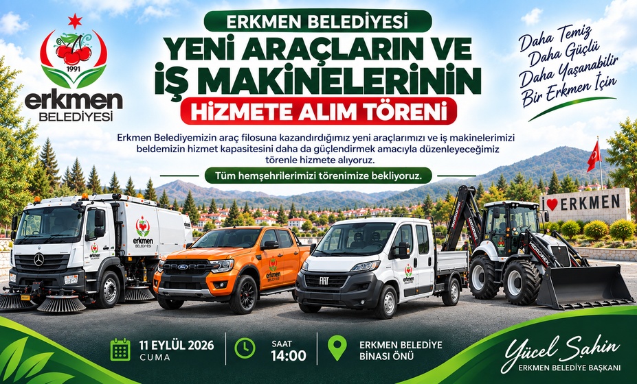 ERKMEN��M�ZE YEN� ARA�LAR VE �� MAK�NELER� KAZANDIRDIK!
